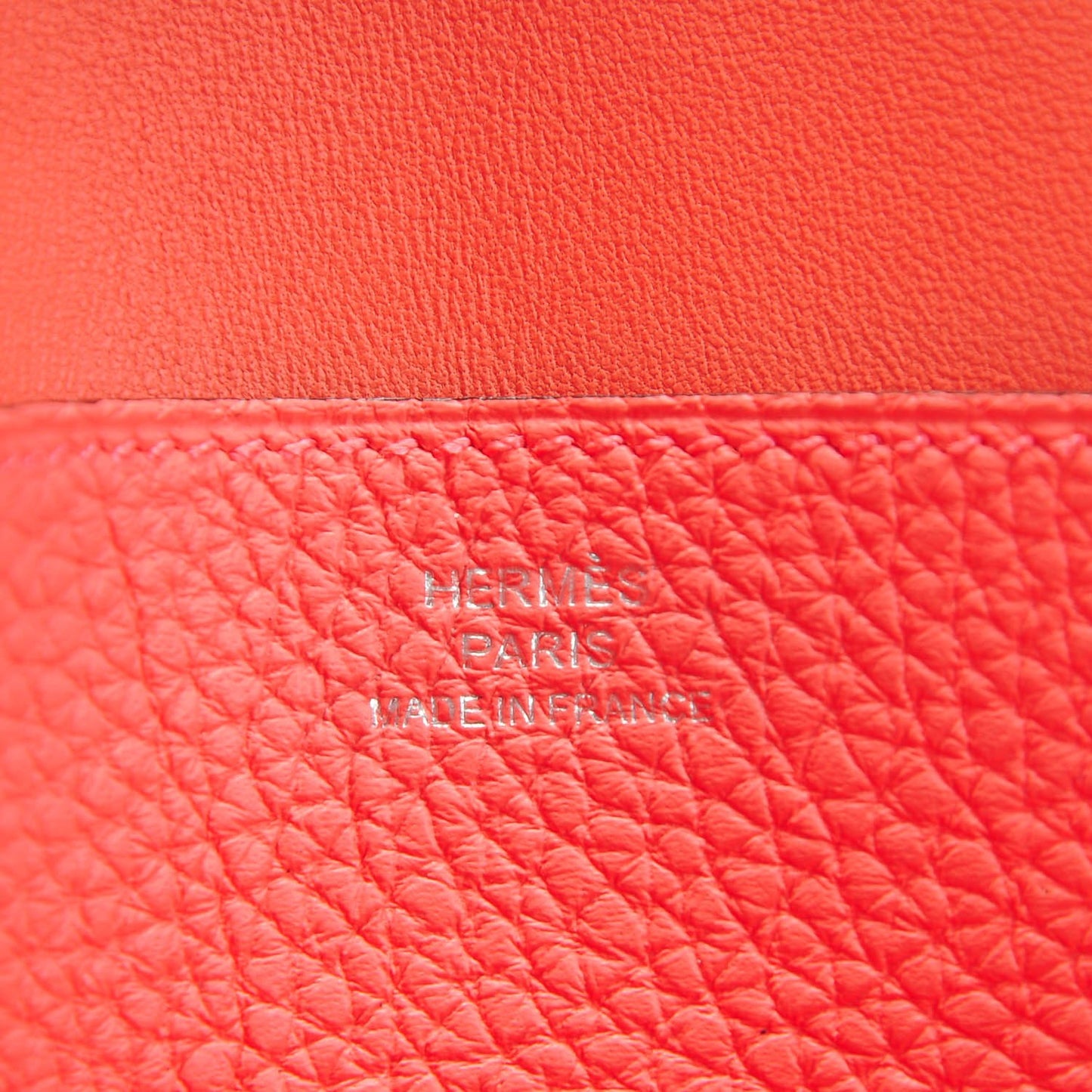 Togo Dogon Recto Verso Wallet Rose Candy