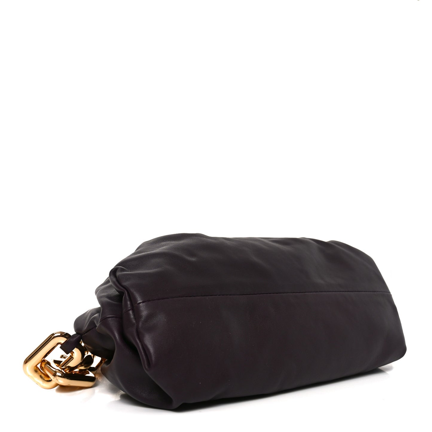 Calfskin The Pouch Chain Grape
