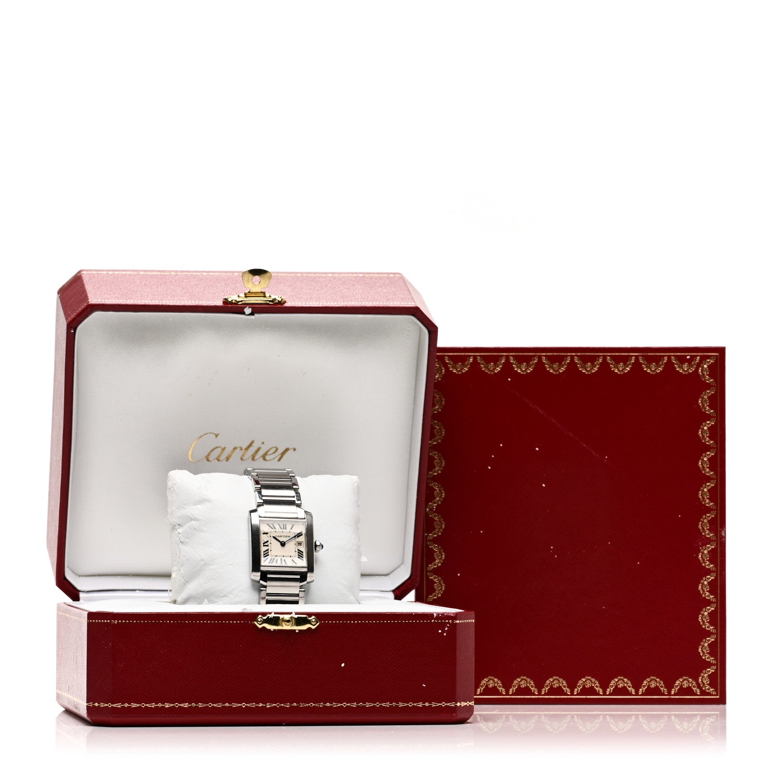 Cartier Stainless Steel 25mm Tank Francaise Quartz Watch 5 of 5