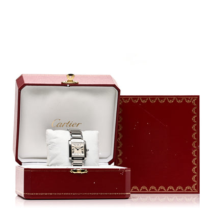 Cartier Stainless Steel 25mm Tank Francaise Quartz Watch 5 of 5