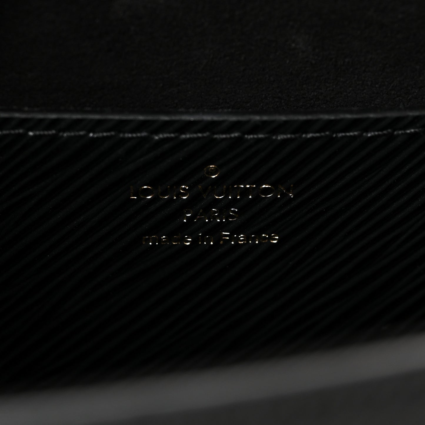 Epi Twist Shoulder Bag MM Black