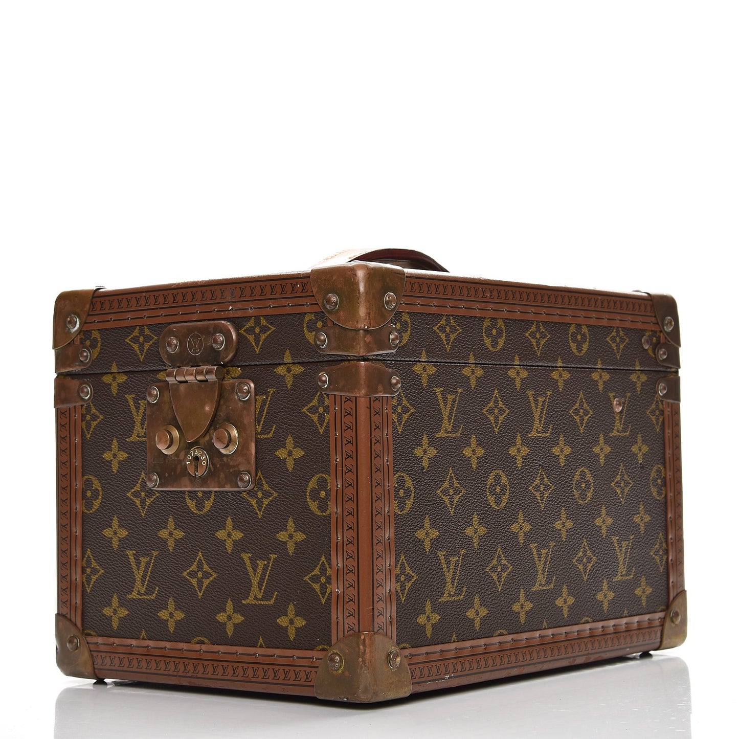 Monogram Boite Flacons Beauty Train Trunk Case
