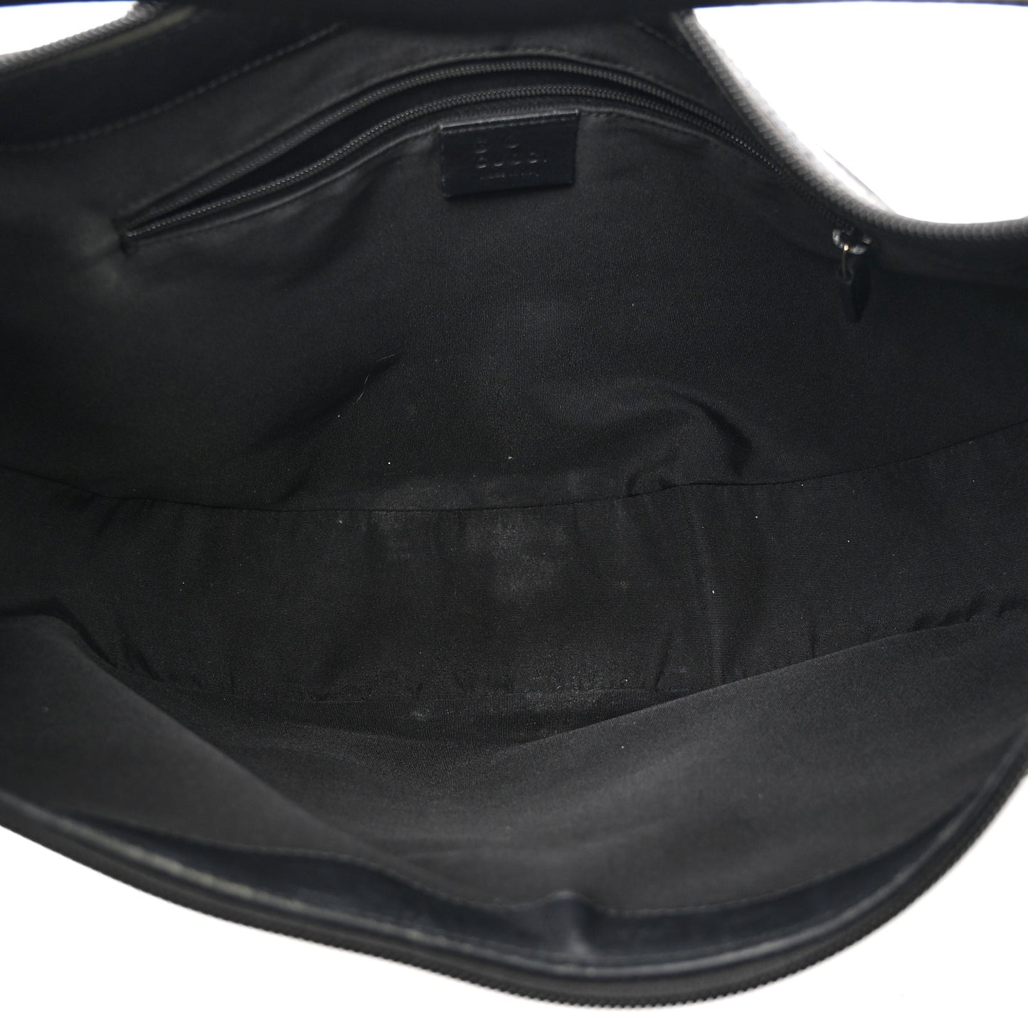 Monogram Half Moon Hobo Black