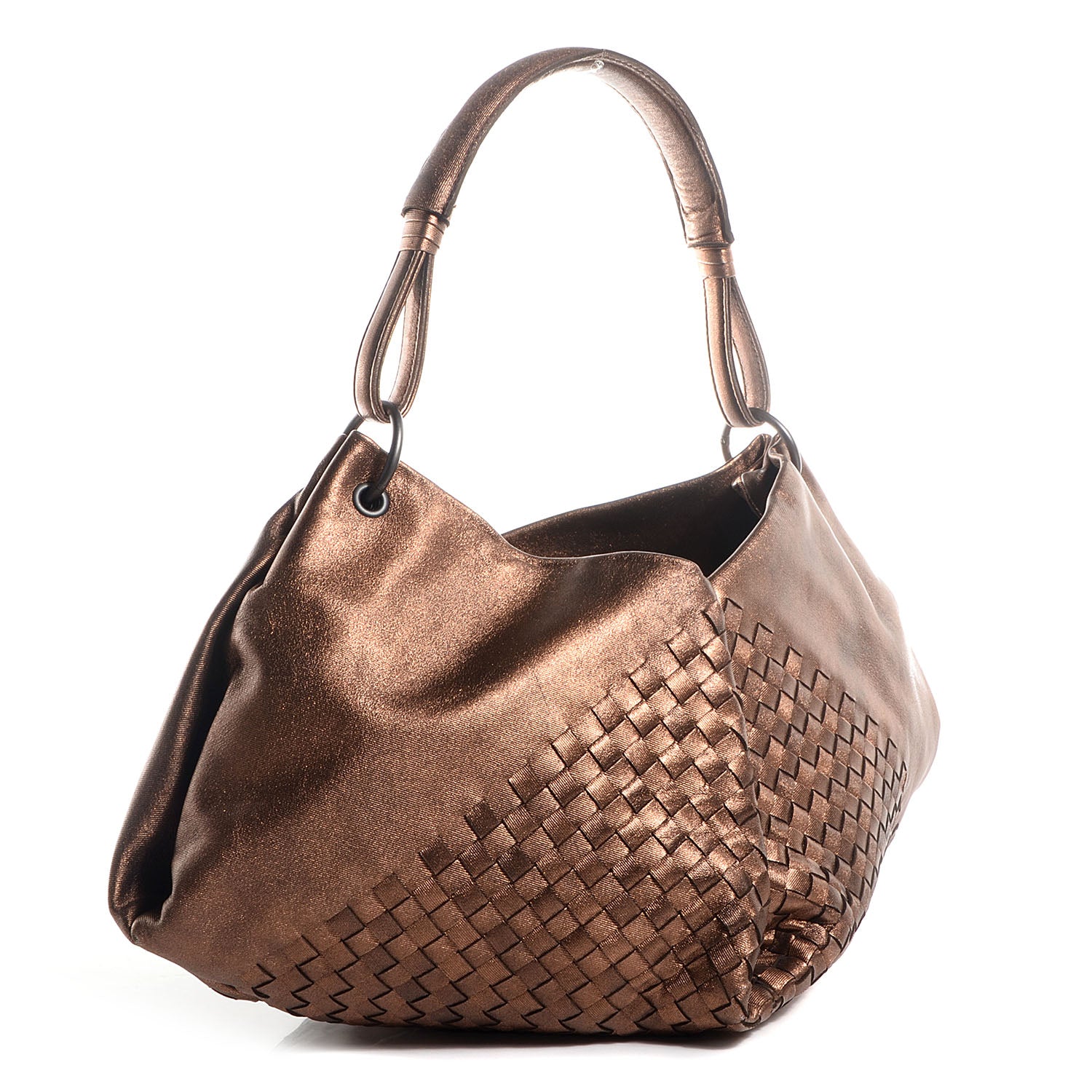 Bottega Veneta Intrecciato Nappa Aquilone Fortune Cookie Hobo Copper 3 of 8