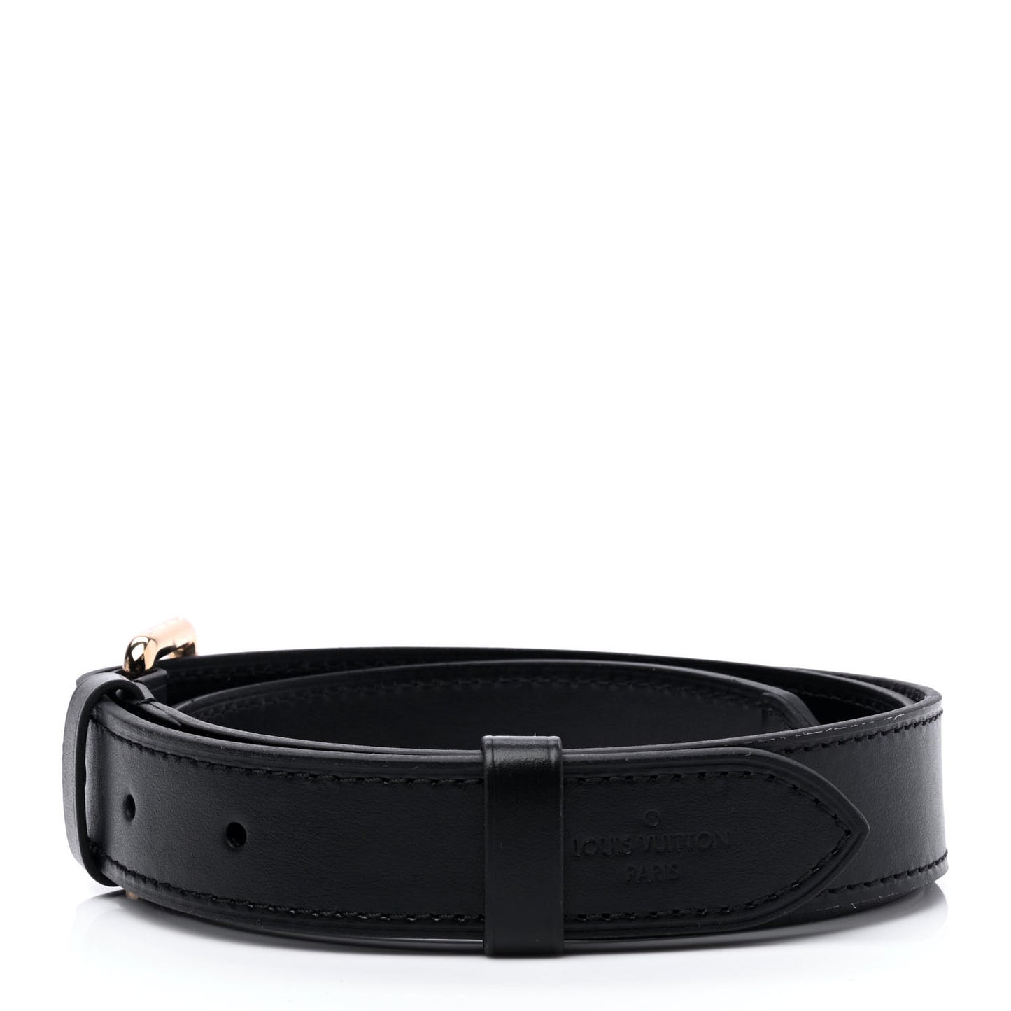 Calfskin Odeon PM Adjustable Shoulder Strap Black