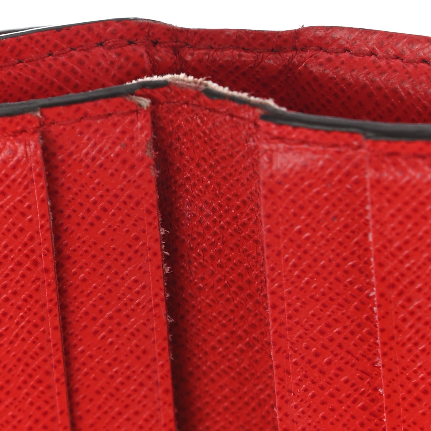 Damier Ebene Zoe Wallet Coquelicot