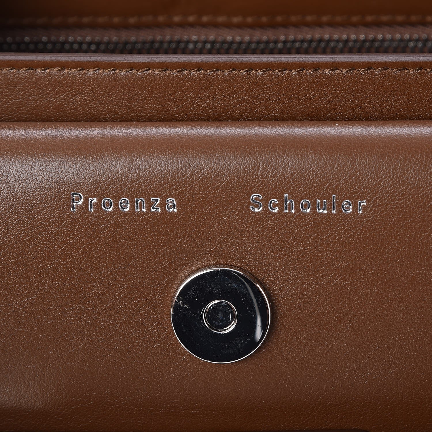 Proenza Schouler Smooth Calfskin Mini PS11 Classic Shoulder Bag Hazelnut 7 of 8
