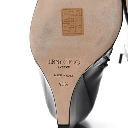 Jimmy Choo Calfskin Mayor Ankle Boots 40.5 Black 6 of 8