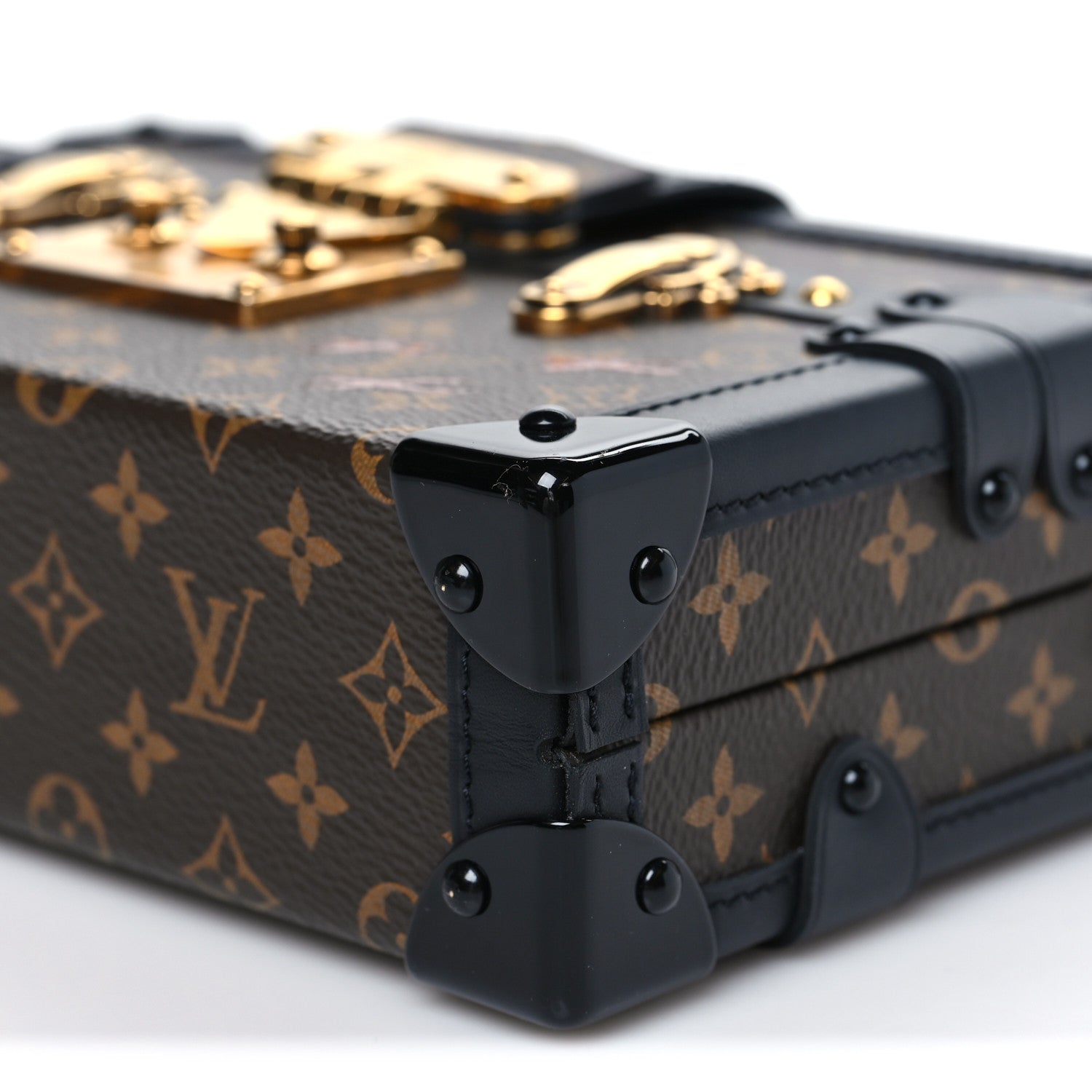 Louis Vuitton Monogram Petite Malle Black 9 of 9