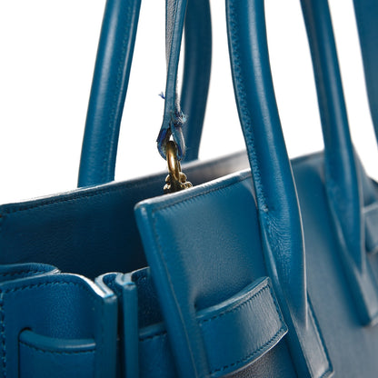 Saint Laurent Calfskin Baby Sac De Jour Indigo 13 of 13