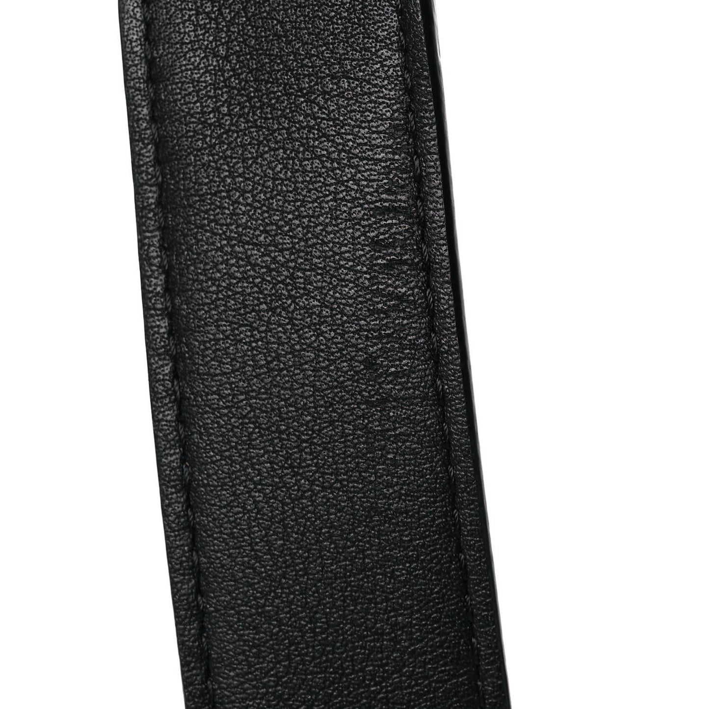Reverse Monogram Bandouliere Shoulder Strap XL Black