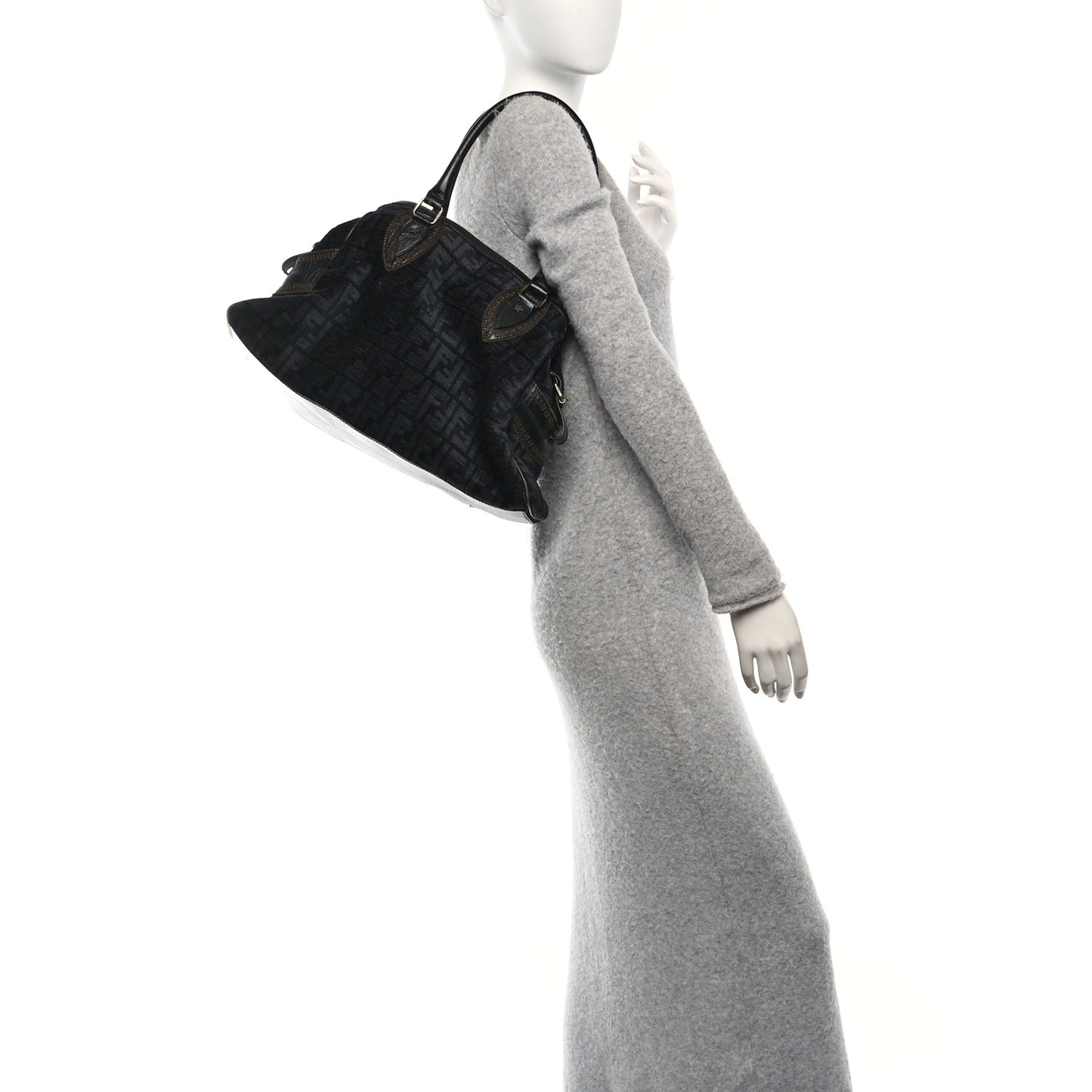 Velvet Zucca Bag De Jour Black