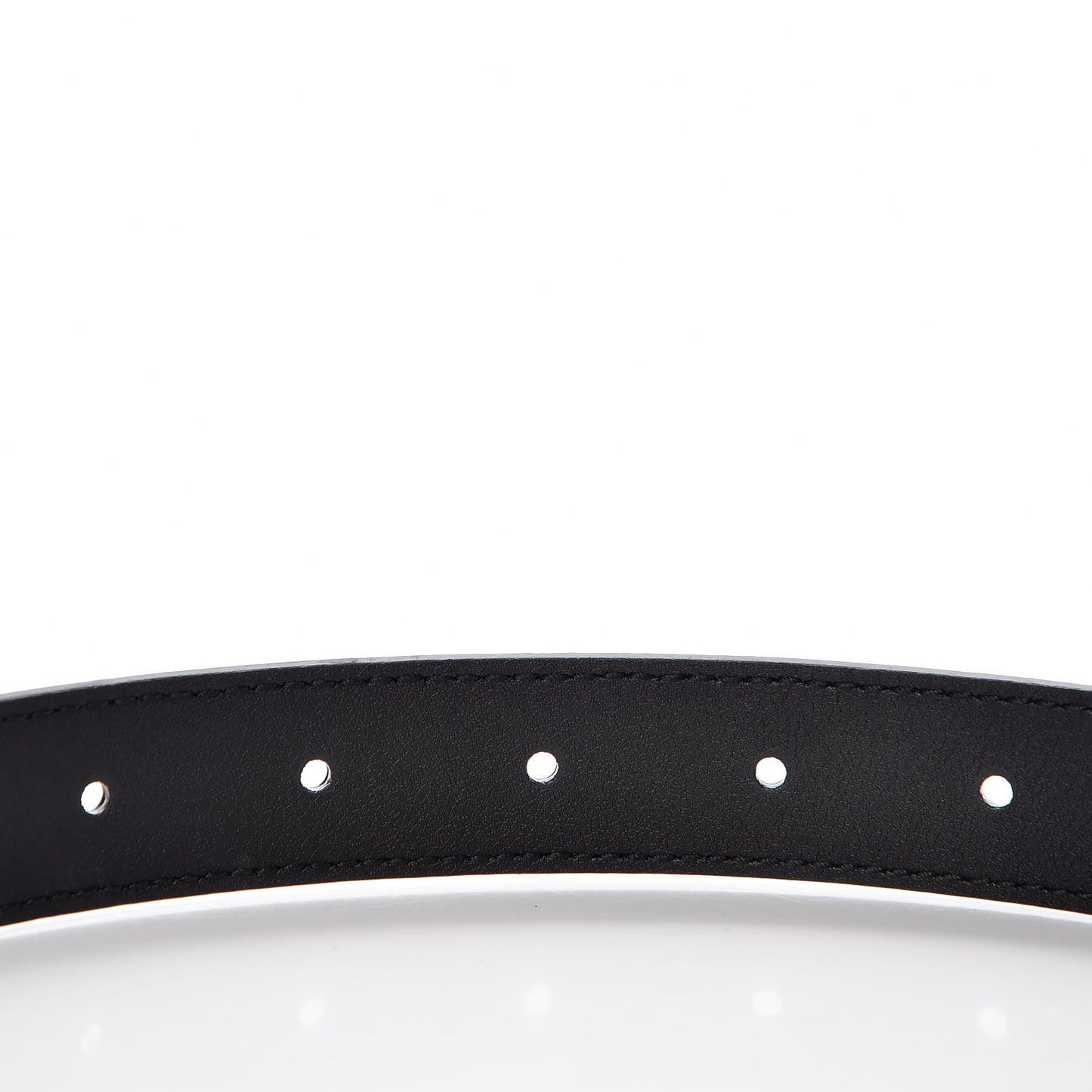 Calfskin Crystal Double G 30mm Belt 80 32 Black