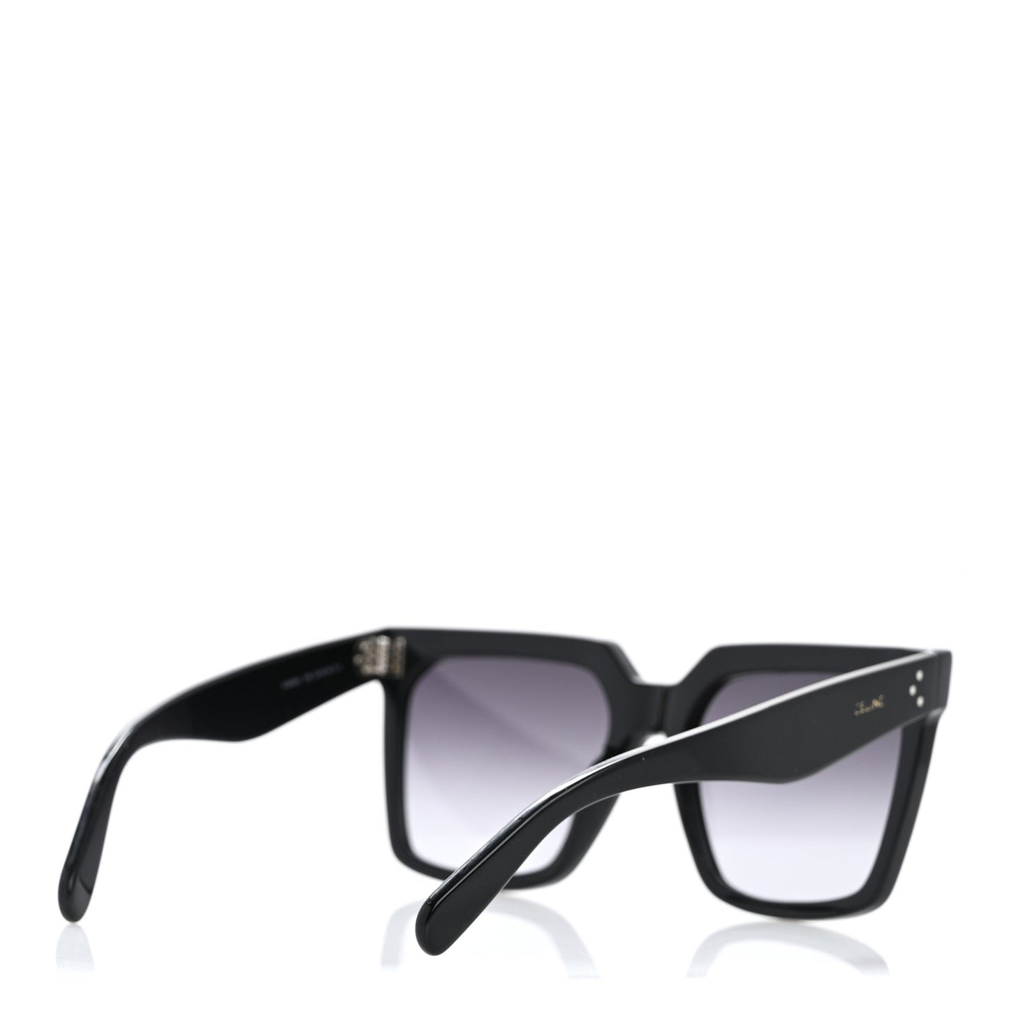 Acetate Polarized Oversized Sunglasses CL4055IN Black