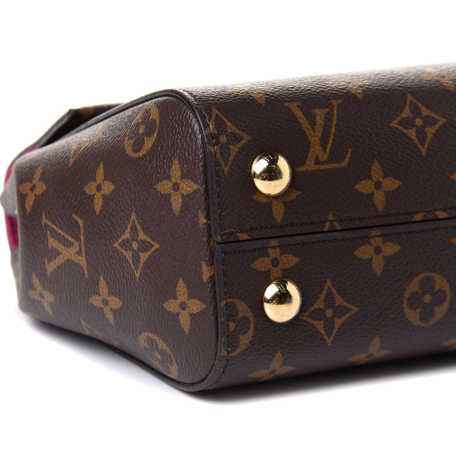 Louis Vuitton Monogram Cluny BB Bordeaux Fuchsia 8 of 10