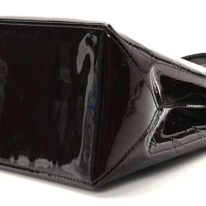 Louis Vuitton Vernis Wilshire PM Amarante 8 of 8