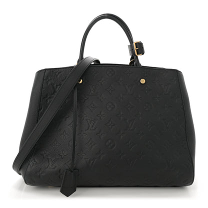 Louis Vuitton Empreinte Montaigne GM Black 1 of 10