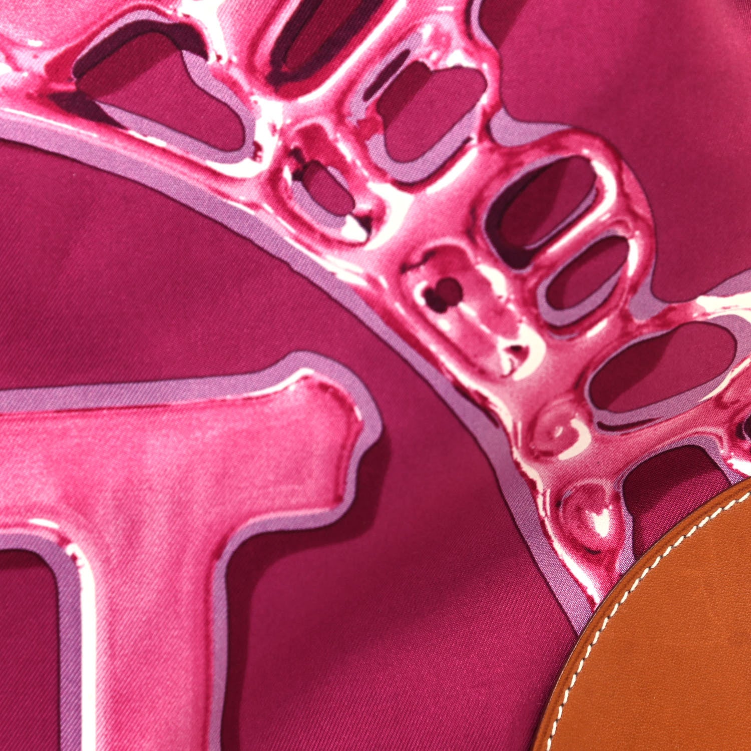 Hermes Silk Vif Argent Silky City 33 PM Pink 9 of 14
