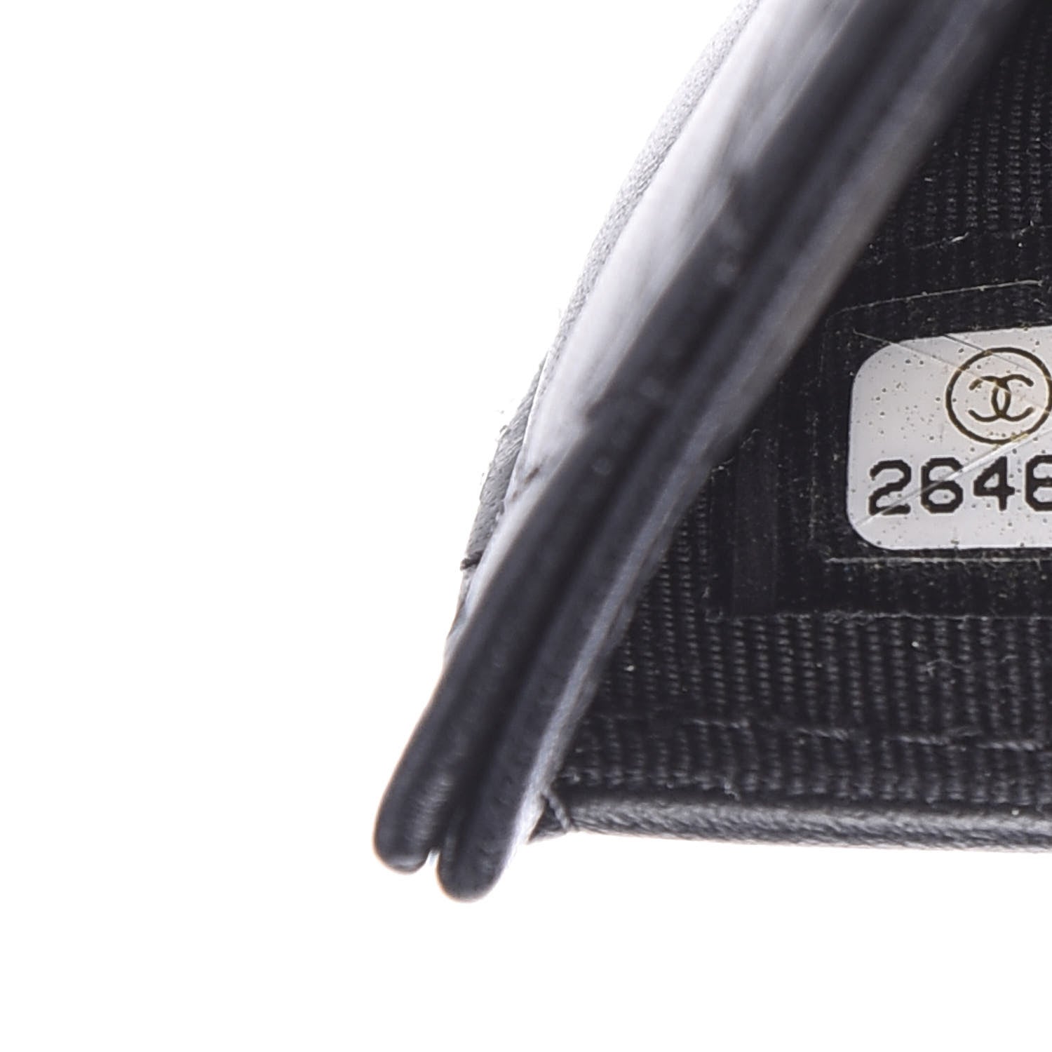 Chanel Aged Calfskin Quilted Reissue Medium Flap Wallet So Black 6 of 7