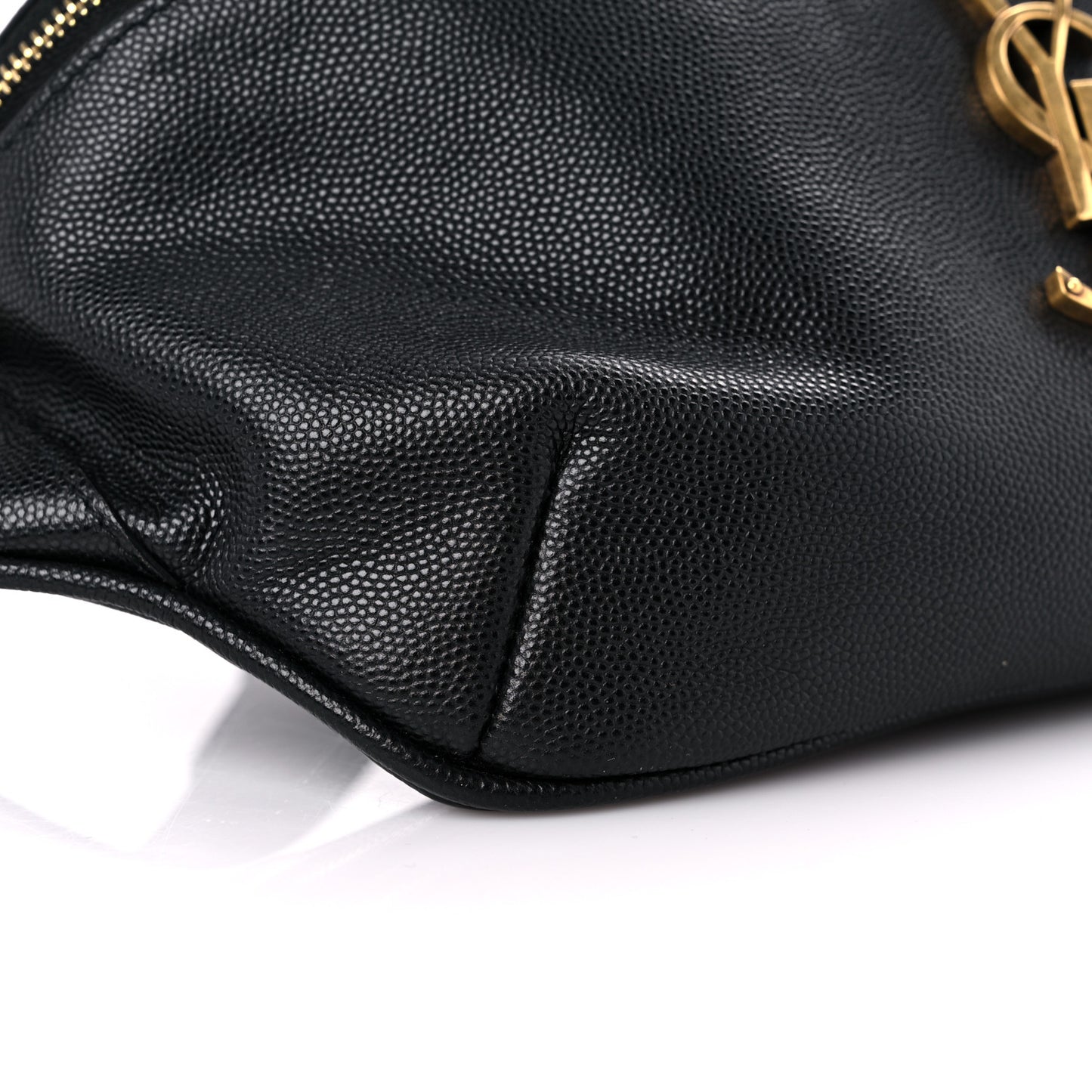 Grain De Poudre Monogram Belt Bag Black