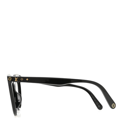 Louis Vuitton Acetate My Monogram Fame Cat Eye Sunglasses Z2130W Black 3 of 8