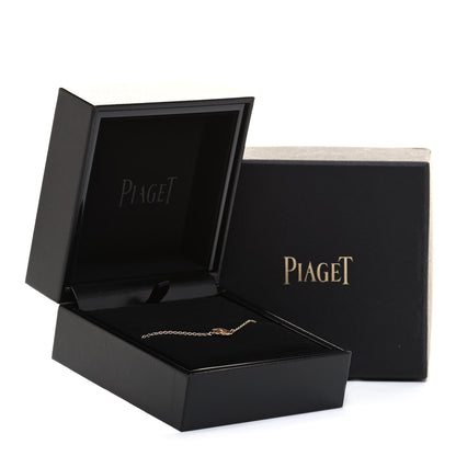 Piaget 18K Rose Gold Diamond Rose Bracelet 5 of 6