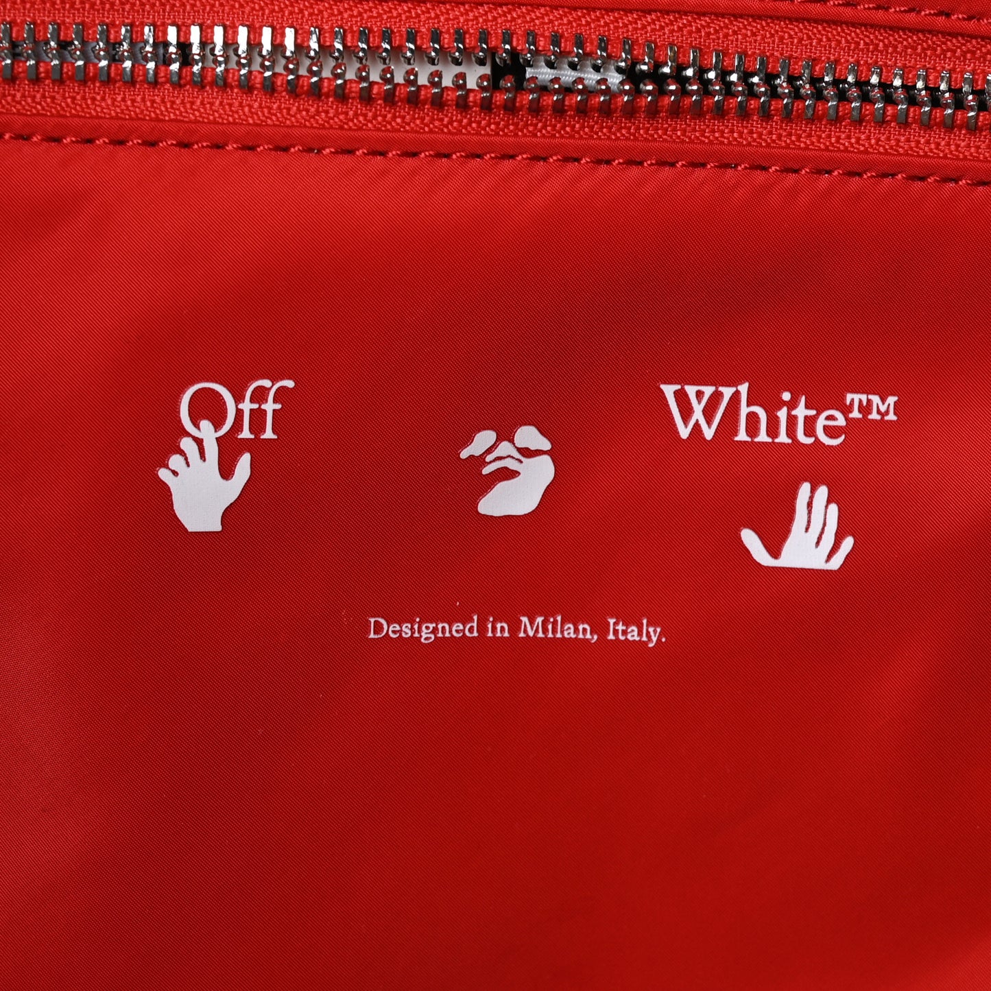 Nylon Tote Bag Red
