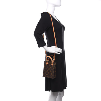 Louis Vuitton Monogram Petit Sac Plat 2 of 11