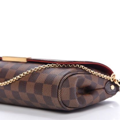 Louis Vuitton Damier Ebene Favorite MM 7 of 10
