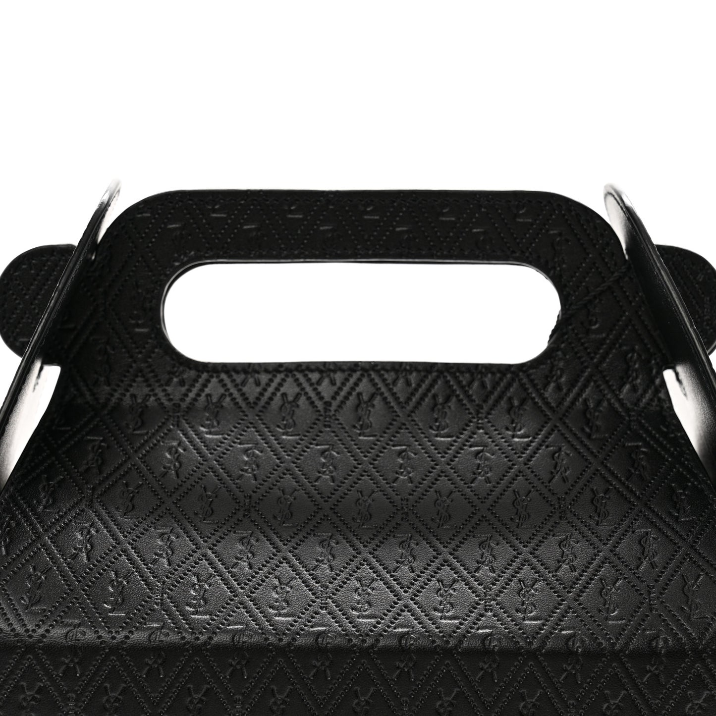 Calfskin Monogram Take Away Box Black