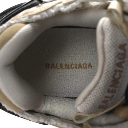 Balenciaga Mesh Rubber Monocolor Womens Runner Sneakers 41 Beige Black 8 of 10