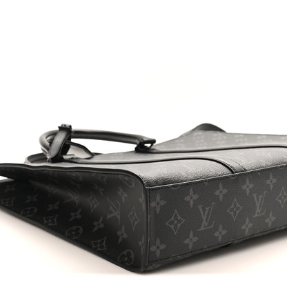 Louis Vuitton Monogram Eclipse Sac Plat Horizontal Zipper 8 of 9