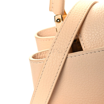 Louis Vuitton Taurillon Gradient Capucines PM Cloudy Creme 10 of 10