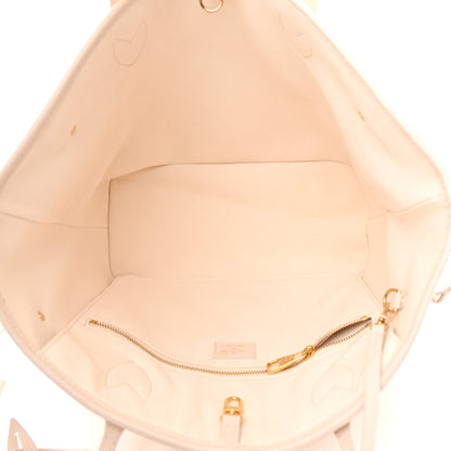 Louis Vuitton Empreinte Monogram Giant Neverfull MM Degrade Neutral 6 of 12
