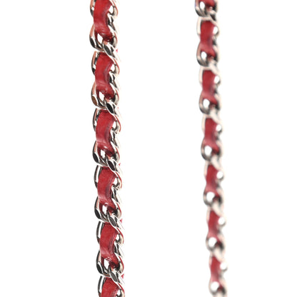 Chanel Caviar Quilted Wallet On Chain WOC Red 15 of 16