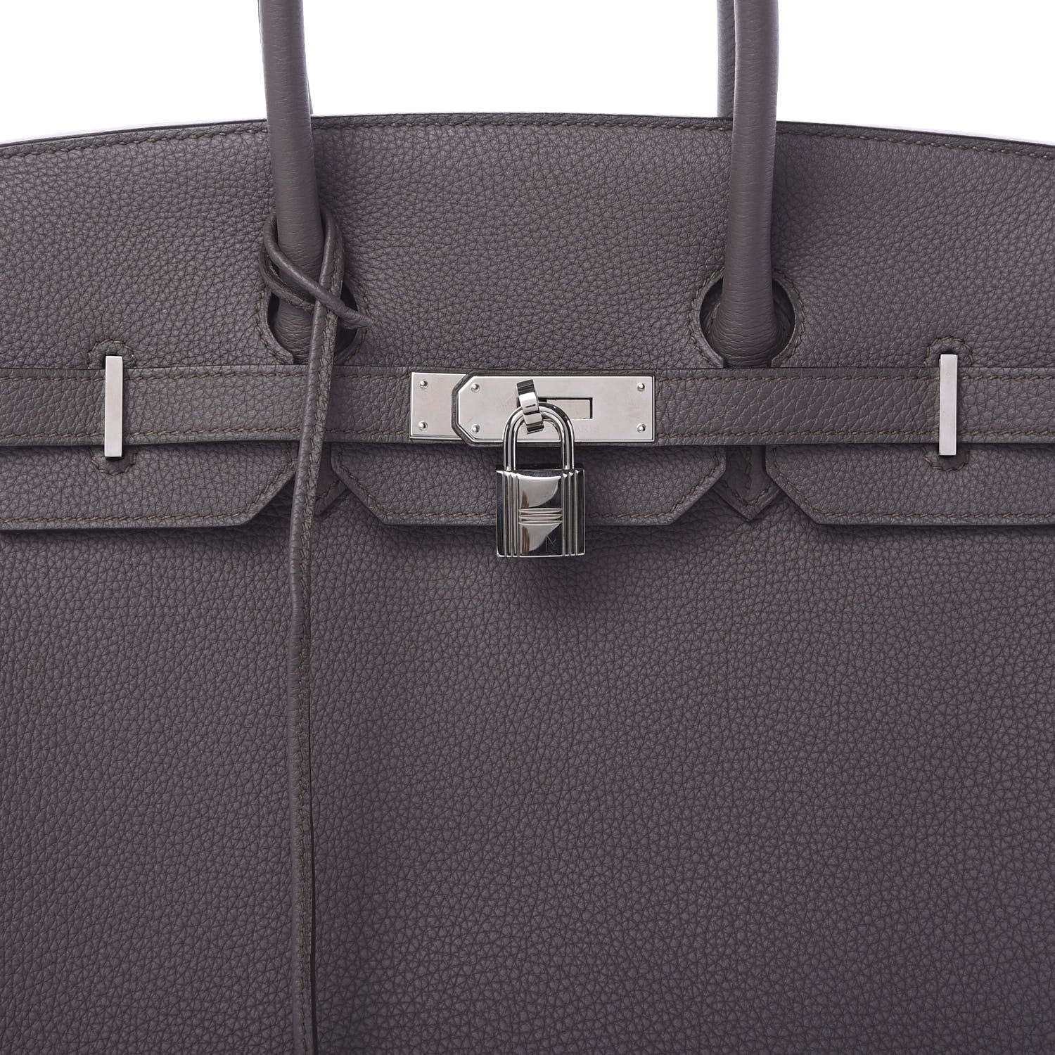 Hermes Togo Birkin 35 Etain 7 of 11