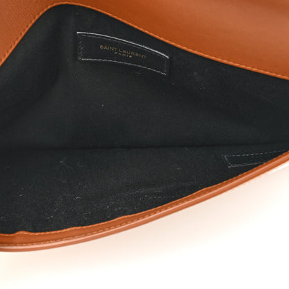 Saint Laurent Canvas Uptown Pouch Natural Beige Brick 5 of 8