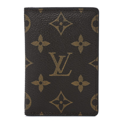 Louis Vuitton Monogram Pocket Organizer Card Holder NM 1 of 11