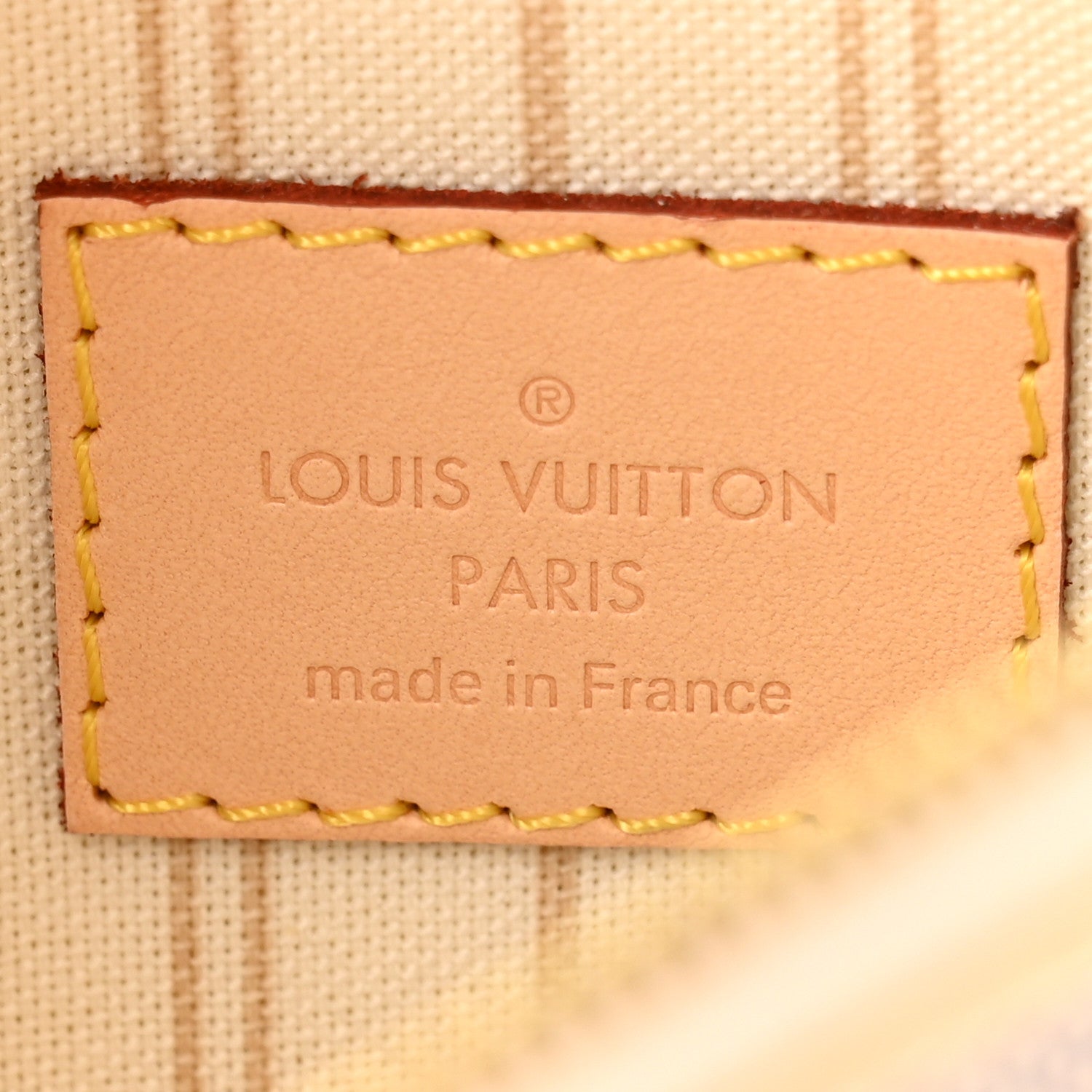 Louis Vuitton Damier Azur Neverfull PM Pochette 6 of 9