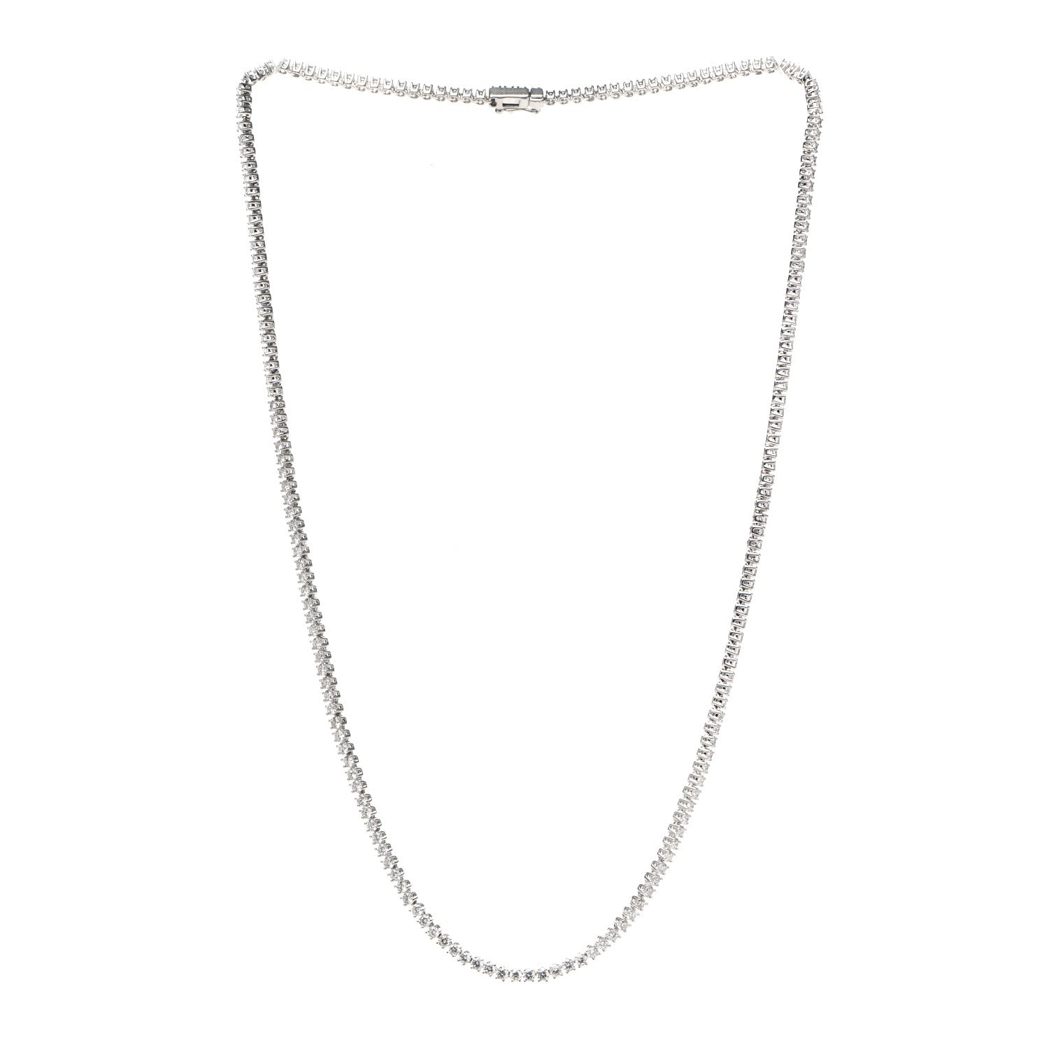 Anita Ko 18K White Gold Diamond Hepburn Choker Necklace 3 of 7