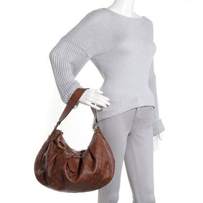 Gucci Guccissima Medium Sukey Hobo Brown 2 of 7