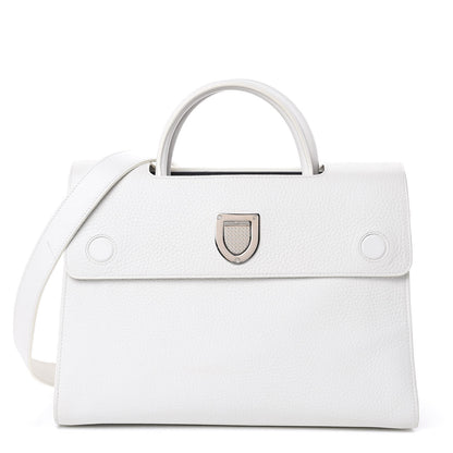 Christian Dior Bullcalf Medium Diorever Flap White 1 of 14
