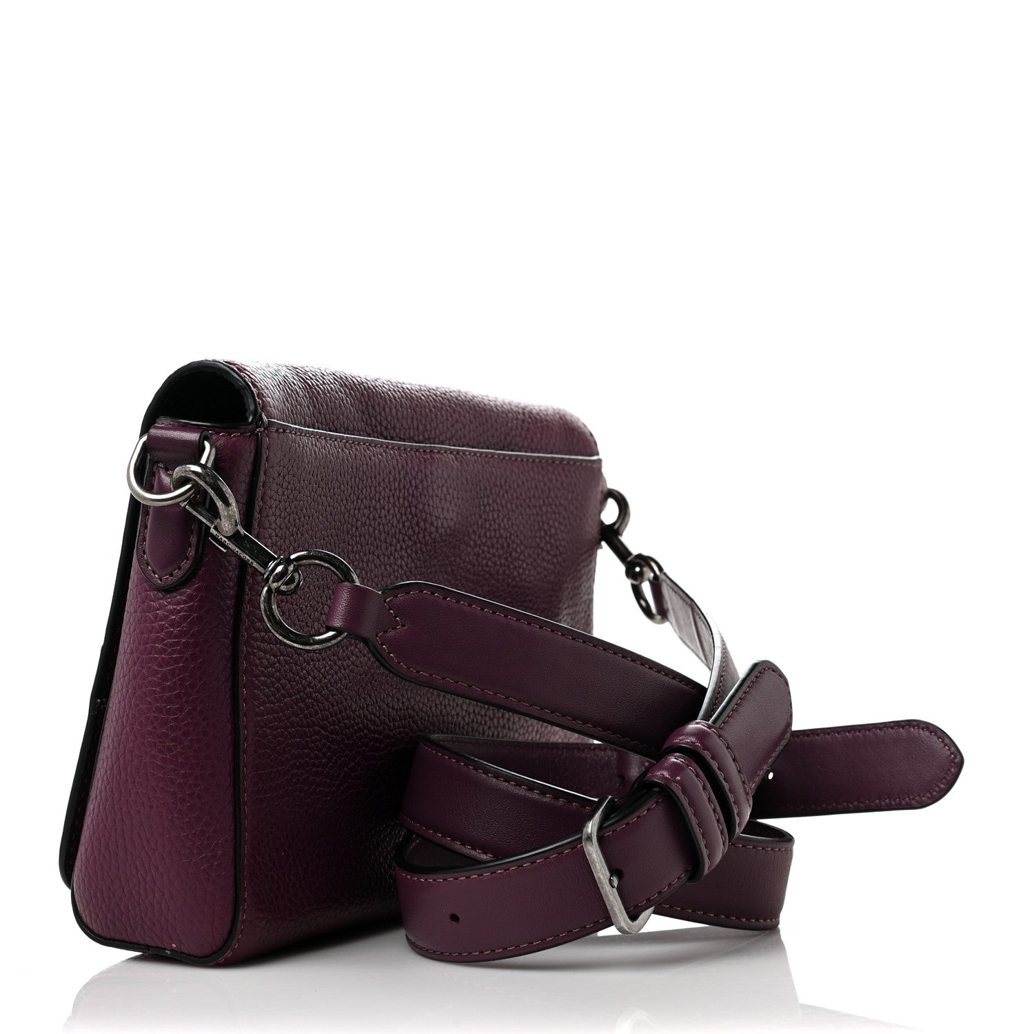 Marc Jacobs Grained Calfskin Crossbody Blackberry 3 of 8