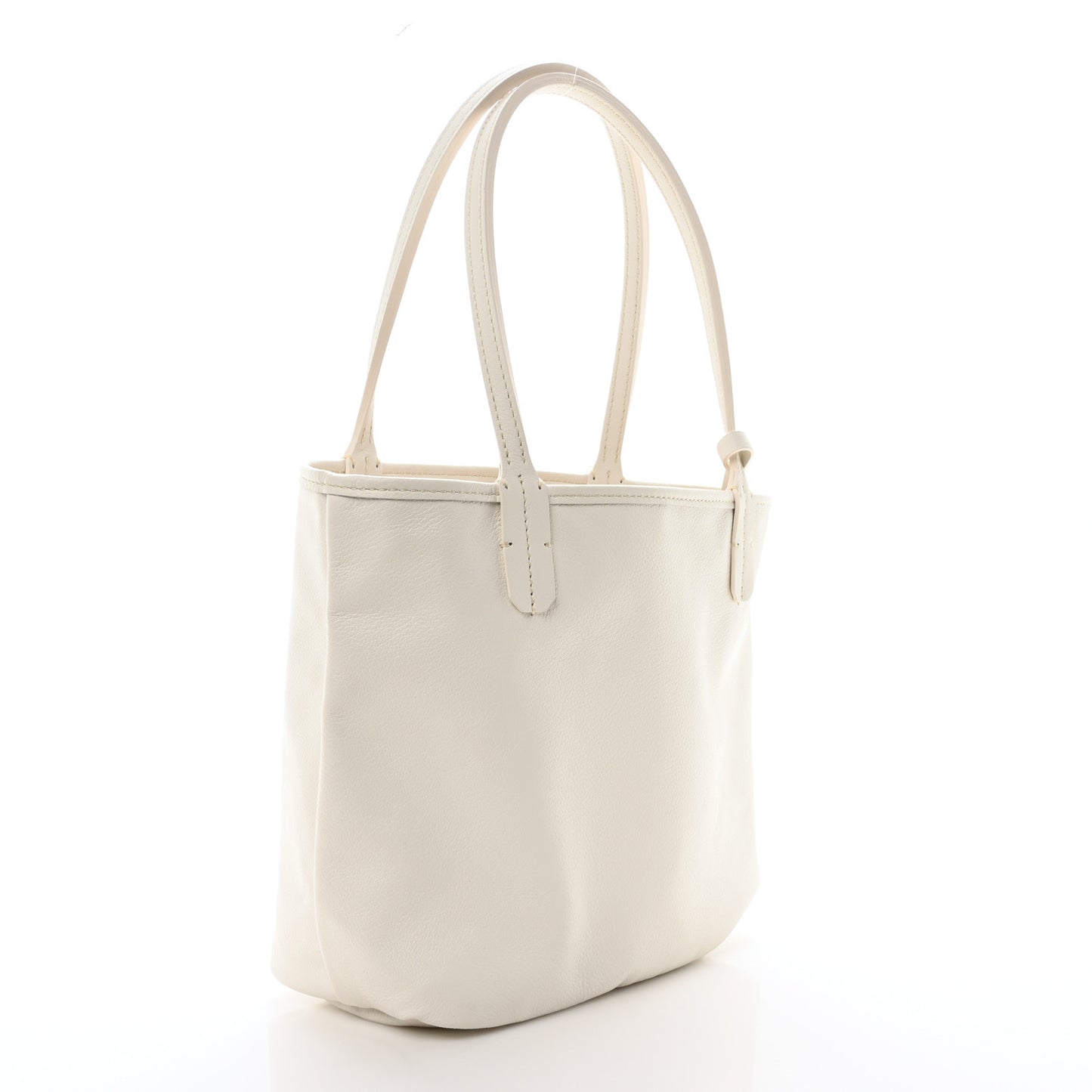 Goyardine Reversible Mini Anjou White