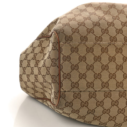 Gucci Monogram Large Sukey Tote Brown 9 of 21
