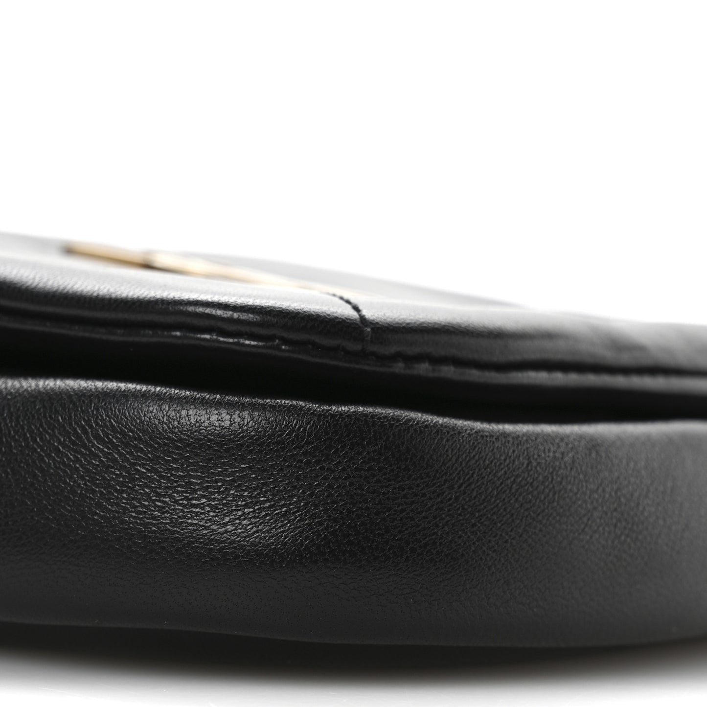 Lambskin Patchwork Monogram Nano Jamie 4.3 Black