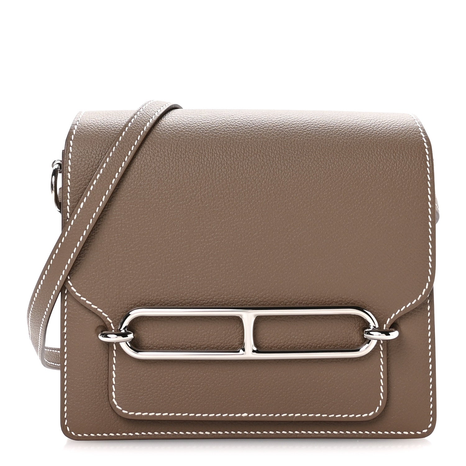 Hermes Evercolor Mini Sac Roulis Etoupe 1 of 10