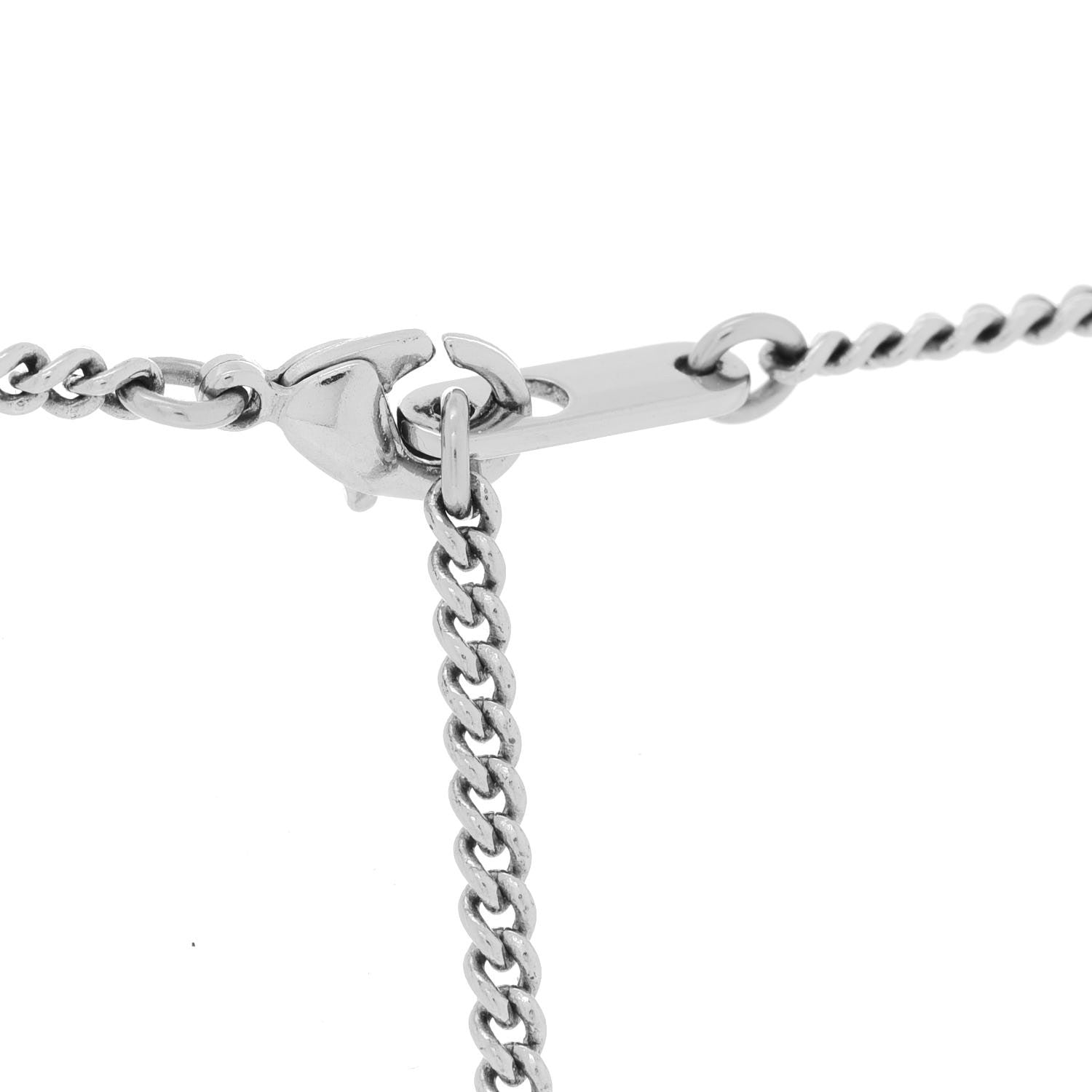 Louis Vuitton Monogram Eclipse Charms Necklace 5 of 9