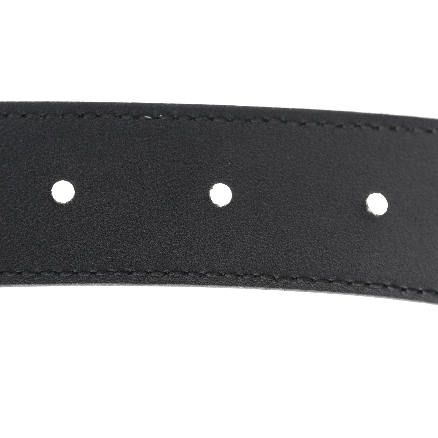 Gucci Calfskin Double G 40mm Belt 75 30 Black 5 of 6