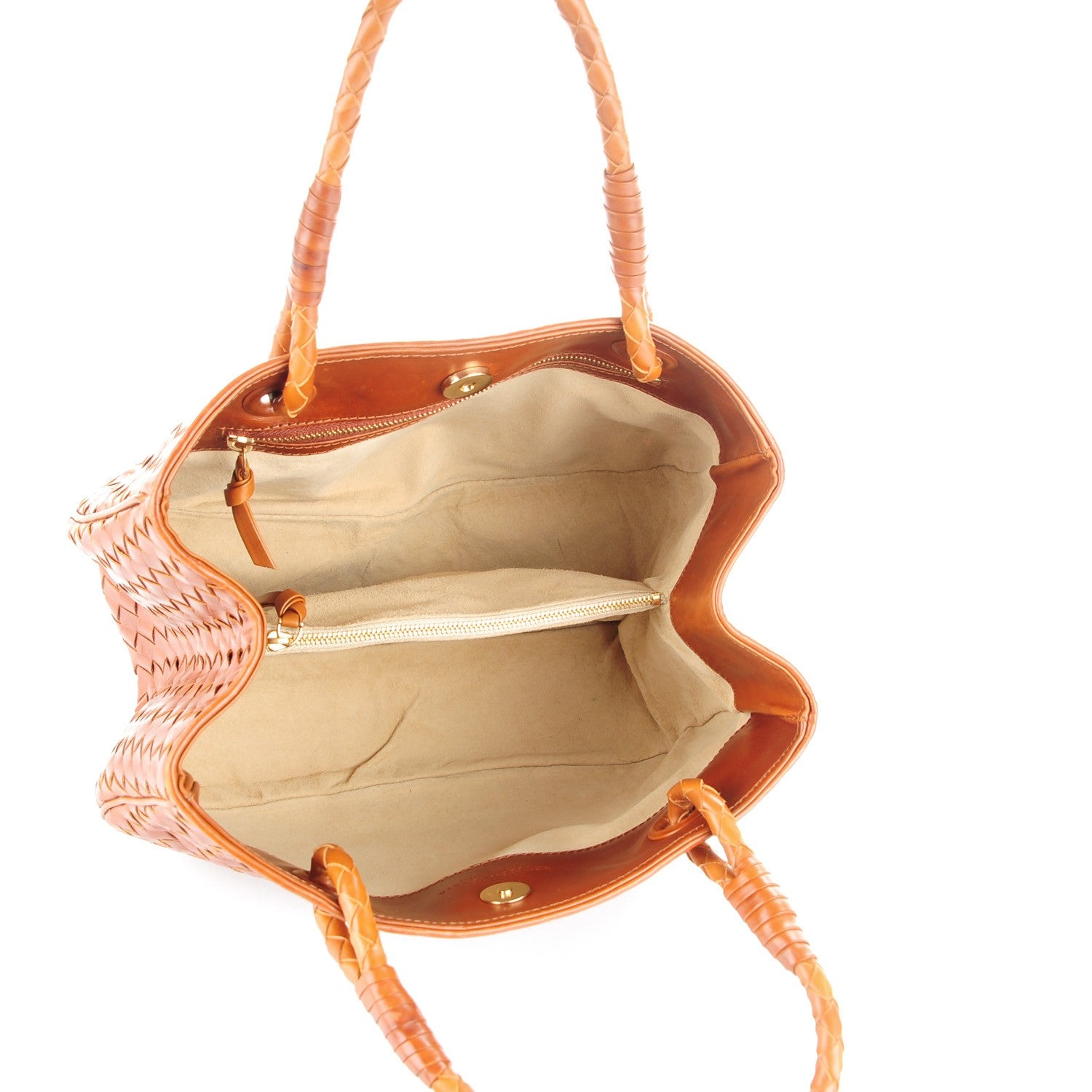 Bottega Veneta Nappa Intrecciato Woven Tote Noce 5 of 8
